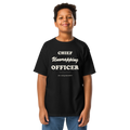 Chief Unwrapping Officer Christmas tee in Black - Mama Said So Tees