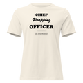 Chief Wrapping Officer Christmas tee in Natural - Mama Said So Tees