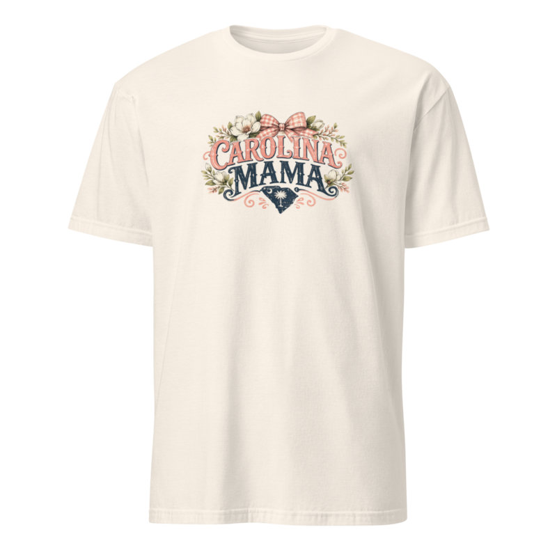 Carolina Mama — Southern Mom Graphic Tee in Natural - Mama Said So Tees