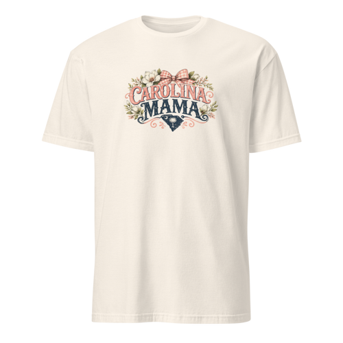 Carolina Mama — Southern Mom Graphic Tee in Natural - Mama Said So Tees