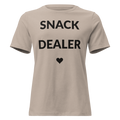 Snack Dealer Mom Shirt in Heather Stone - Mama Said So Tees