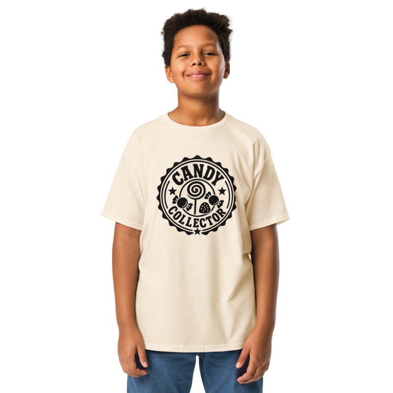 Candy Collector Halloween tee in Natural - Mama Said So Tees