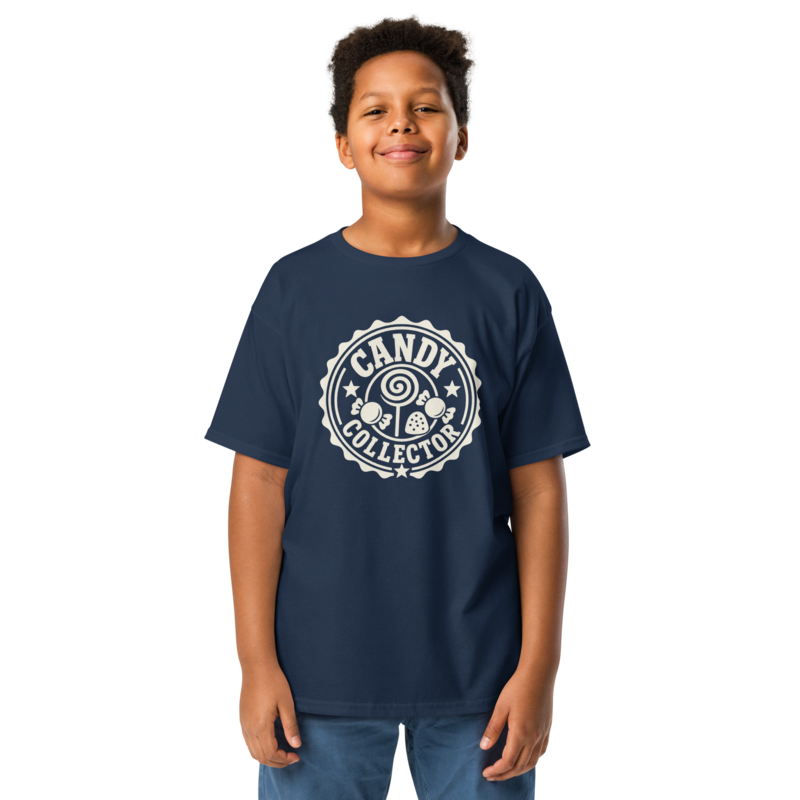 Candy Collector Halloween tee in Navy - Mama Said So Tees