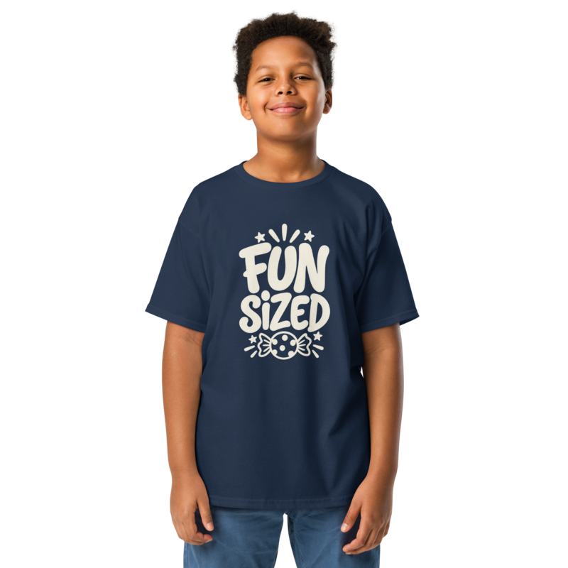 Fun Sized Halloween tee in Navy - Mama Said So Tees