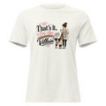 That's It, I'm the Villain — Funny Mom Women's Graphic Tee in Vintage White - Mama Said So Tees