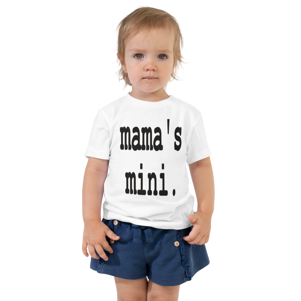 MST MAMASMINI KIDS White toddler staple tee white front 6a6aa2af4ea9f