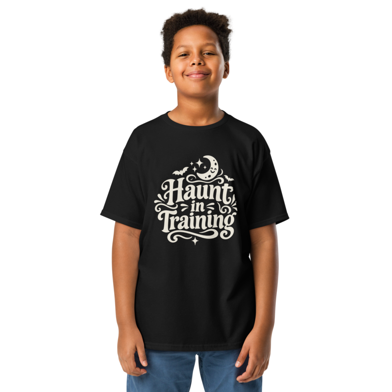 Haunt in Training Halloween tee in Black - Mama Said So Tees