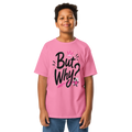 but why pink Azalea youth classic tee azalea front 6a6aa116ea416