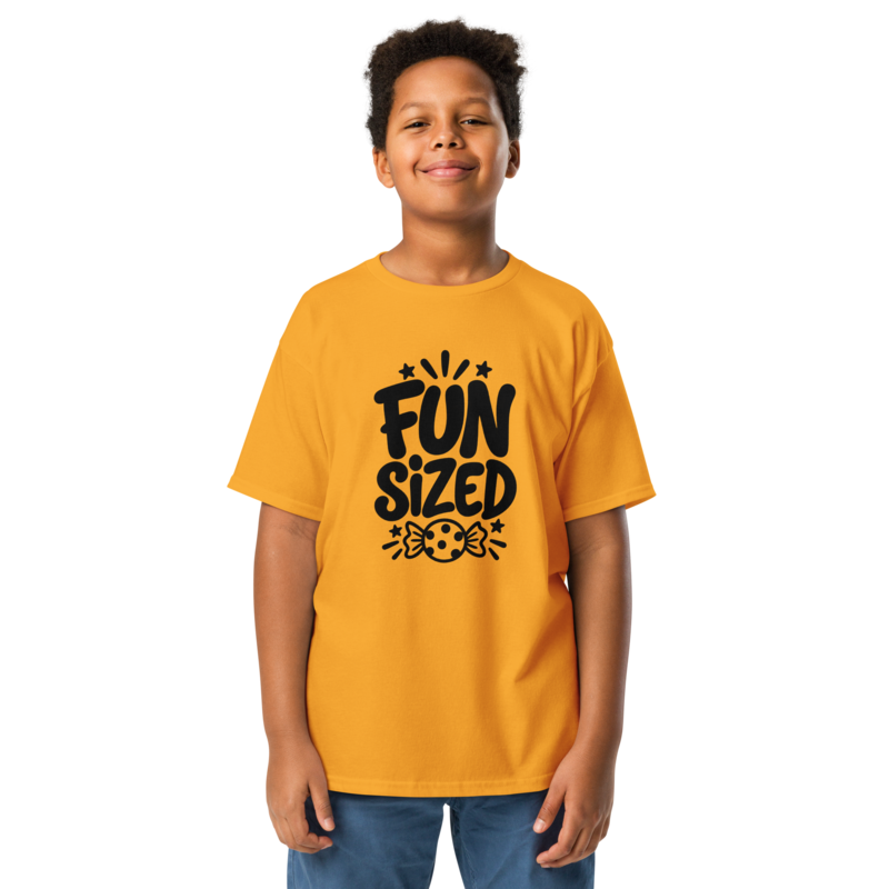 Fun Sized Halloween tee in Gold - Mama Said So Tees
