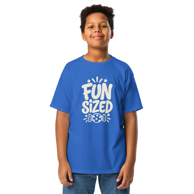 Fun Sized Halloween tee in Royal - Mama Said So Tees