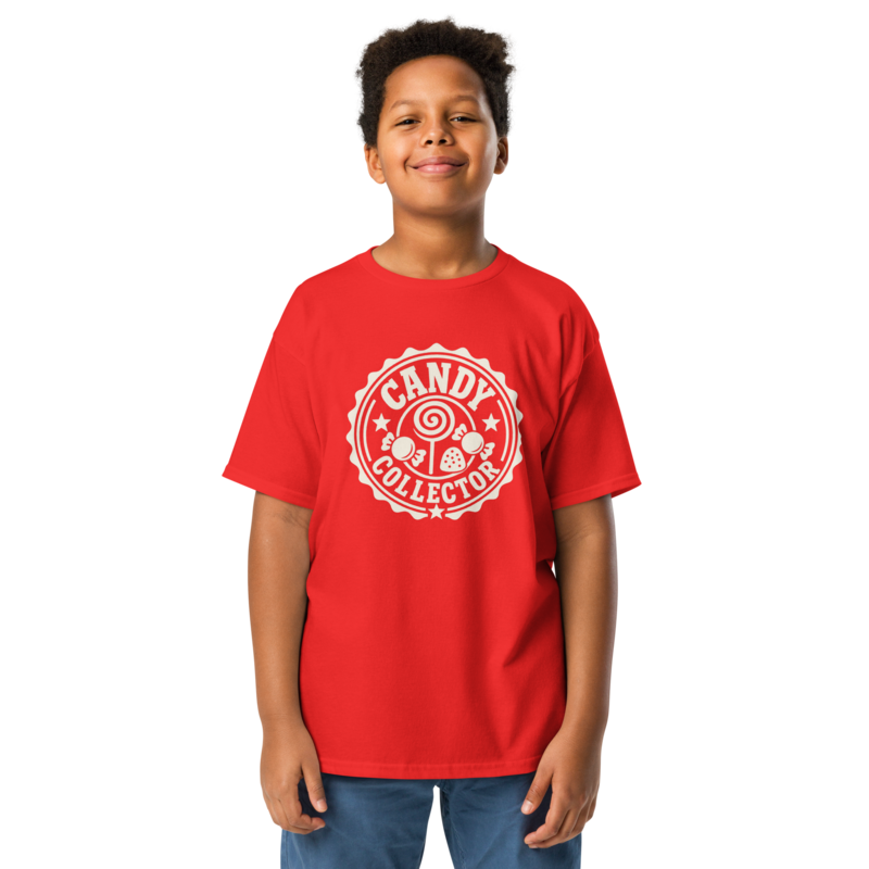 Candy Collector Halloween tee in Red - Mama Said So Tees