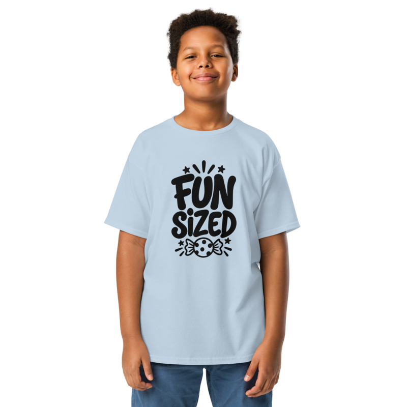 Fun Sized Halloween tee in Light Blue - Mama Said So Tees