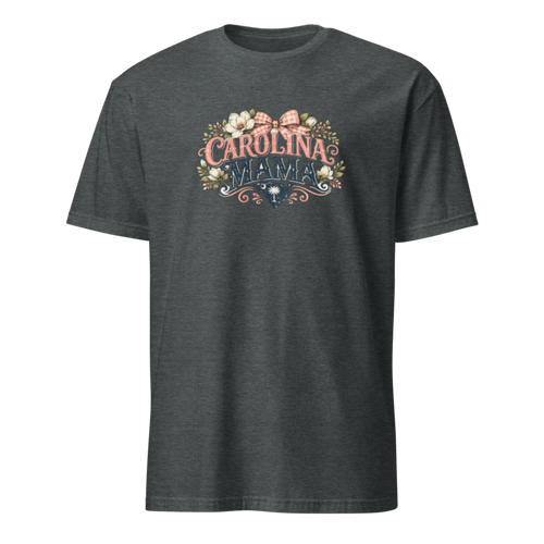 Carolina Mama — Southern Mom Graphic Tee in Dark Heather - Mama Said So Tees