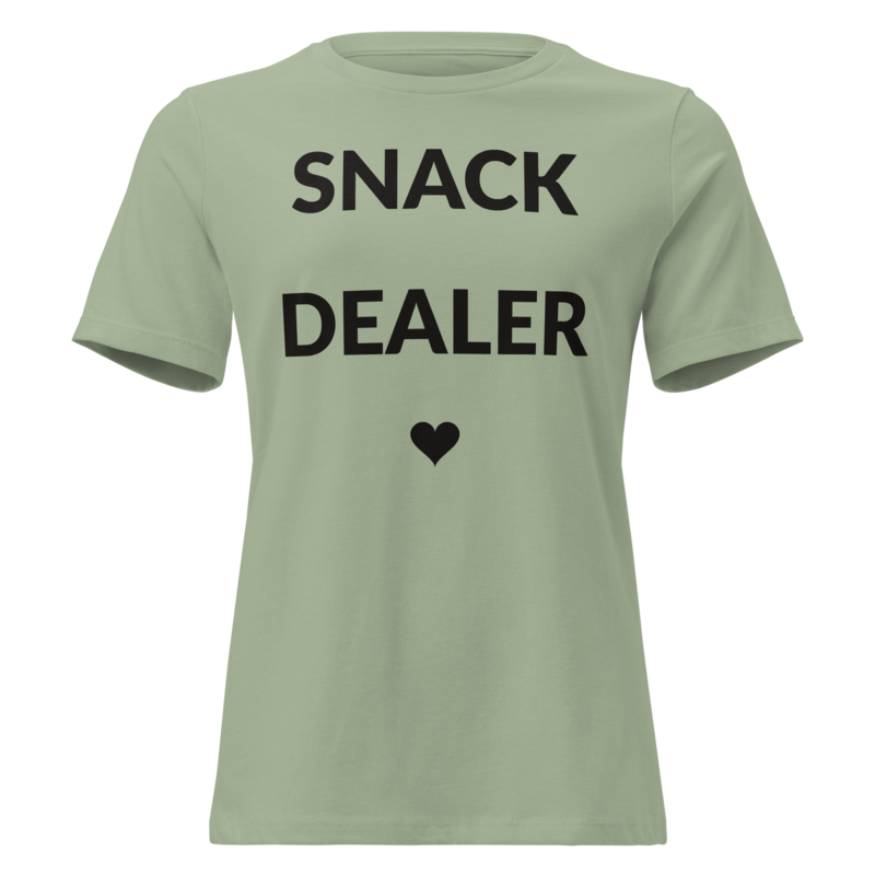 Snack Dealer Mom Shirt in Sage - Mama Said So Tees