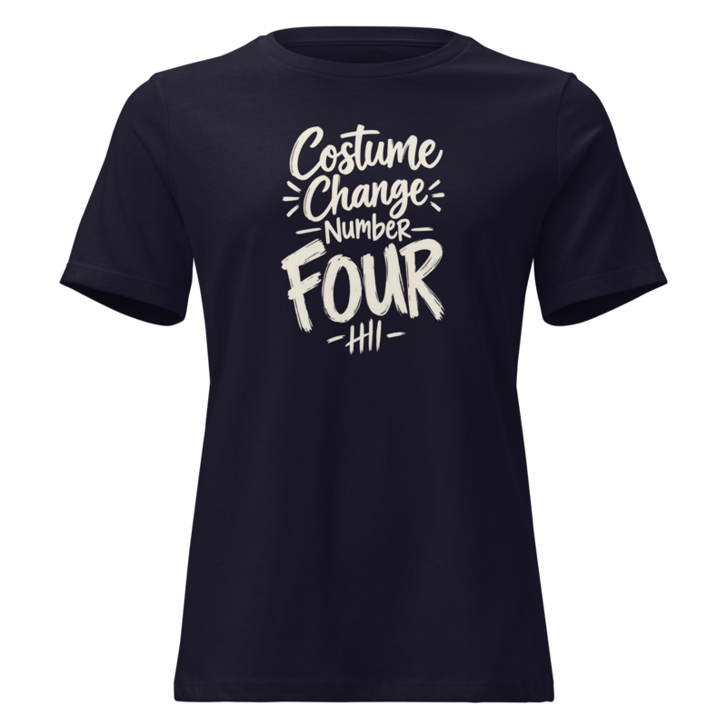 Costume Change Number Four Halloween tee in Navy - Mama Said So Tees