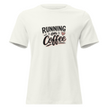 Running on Coffee Mom Shirt in Vintage White - Mama Said So Tees
