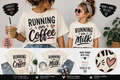 Running on Coffee Mom Shirt