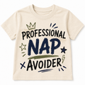 Professional Nap Avoider Kids Shirt