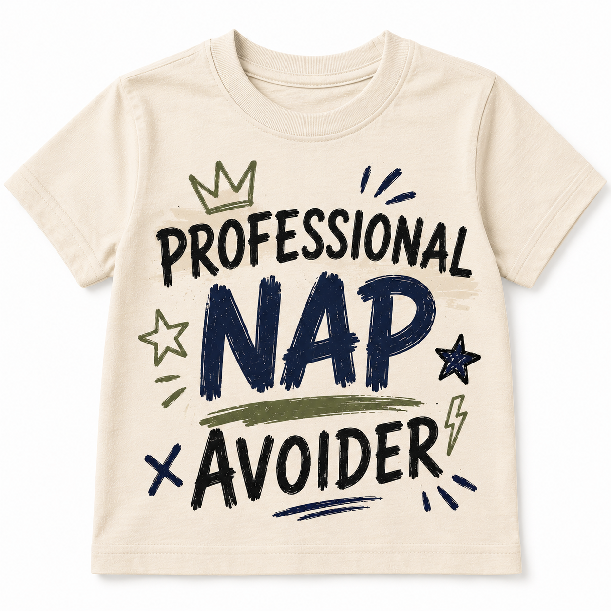 Professional Nap Avoider Kids Shirt