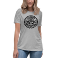 Candy Inspector Halloween tee worn by a model, Athletic Heather - Mama Said So Tees