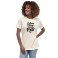 Costume Change Number Four Halloween tee worn by a model, Natural - Mama Said So Tees