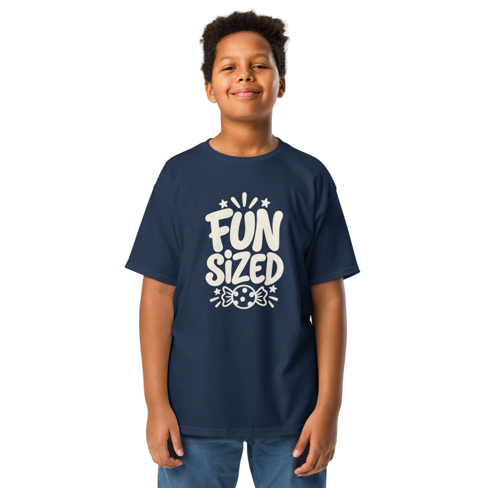 Fun Sized Kids Halloween Shirt - Navy colourway